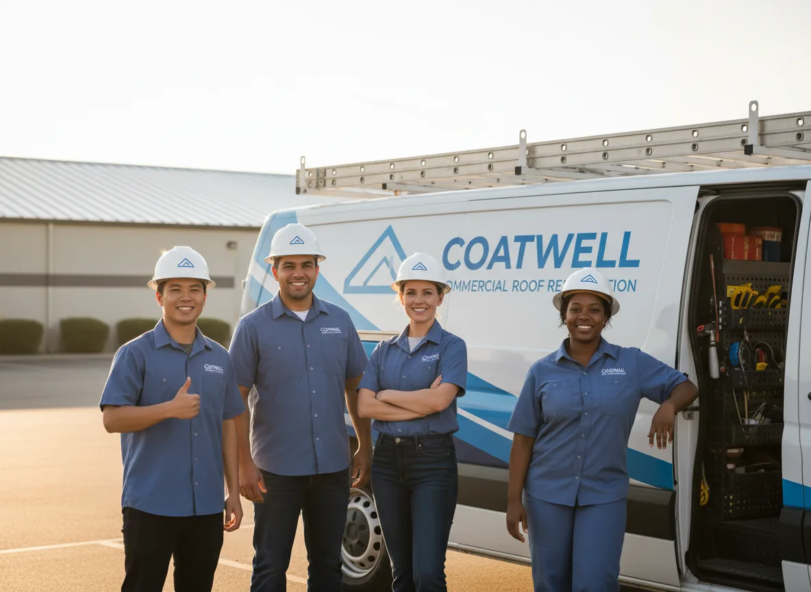 Commercial roof coating company in Milford, PA